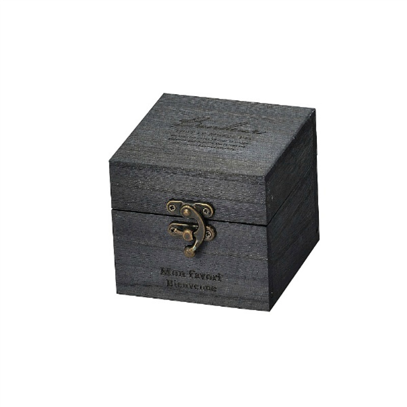 ケー・イー・アイ フラワーウッドボックス スクエア　S　ブラック 3901-B-BK 1個（ご注文単位3個）【直送品】