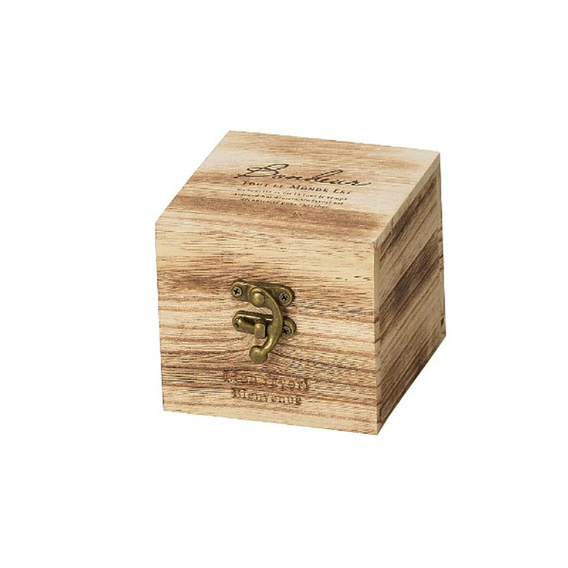 ケー・イー・アイ フラワーウッドボックス スクエア　S　ナチュラル 3901-B-NA 1個（ご注文単位3個）【直送品】