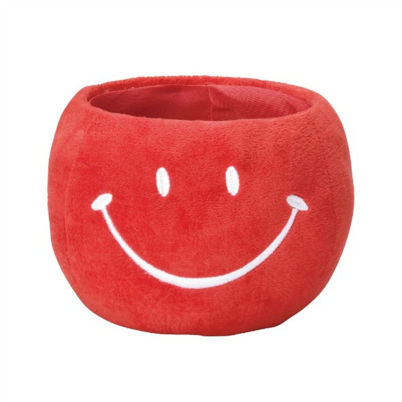 ケー・イー・アイ ポット　ふわふわスマイル M　レッド 4516-A-RD 1個（ご注文単位3個）【直送品】