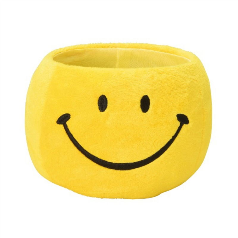 ケー・イー・アイ ポット　ふわふわスマイル M　イエロー 4516-A-YE 1個（ご注文単位3個）【直送品】