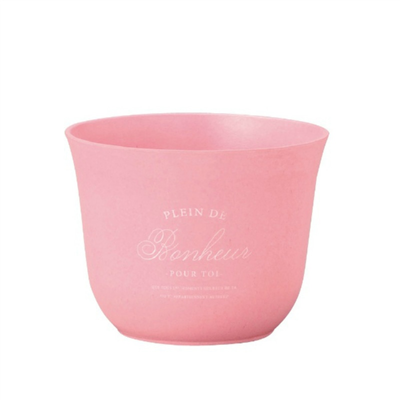 ケー・イー・アイ バンブーエコポット M　ピンク 4651-PK 1個（ご注文単位4個）【直送品】