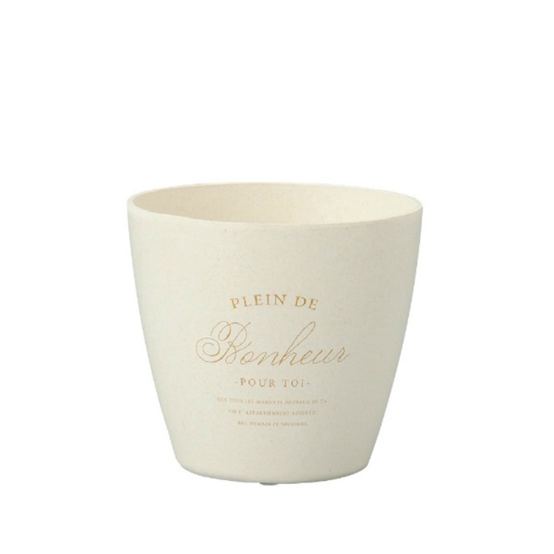 ケー・イー・アイ バンブーエコポット S　アイボリー 4652-AI 1個（ご注文単位4個）【直送品】