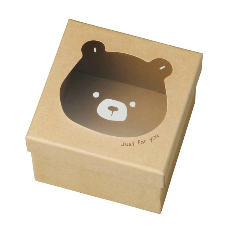 ケー・イー・アイ ボックス　クラフトボックス クマ 4786 1個（ご注文単位2個）【直送品】