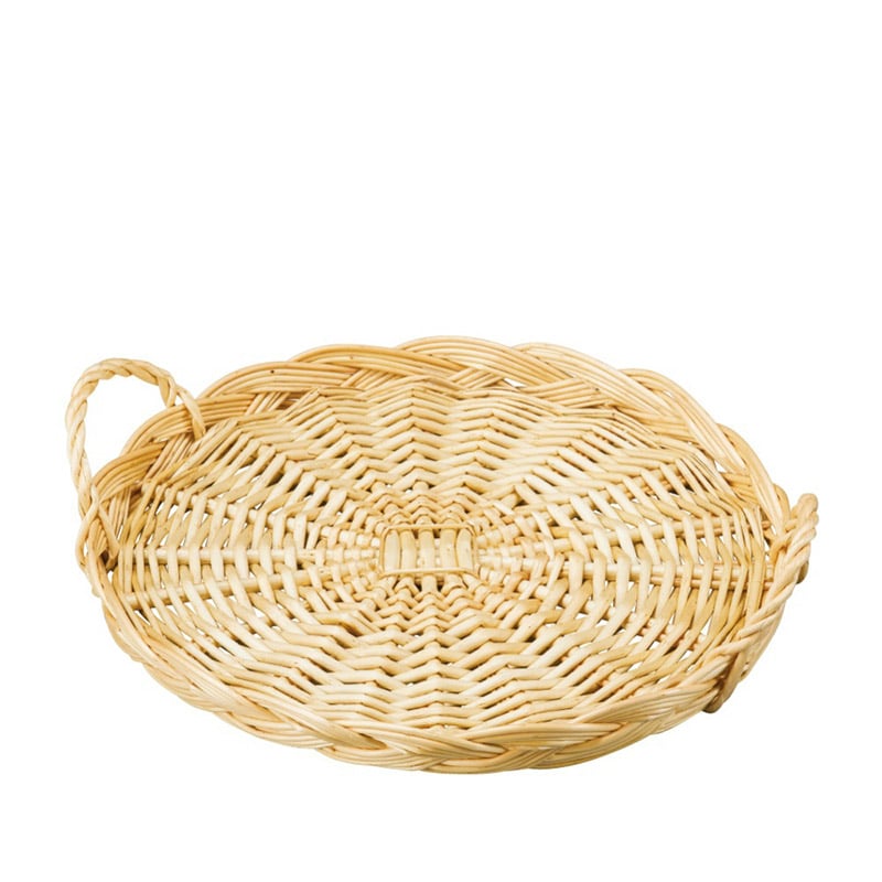 ケー・イー・アイ プレート　ヤナギプレート L　ナチュラル 4891-A-NA 1個（ご注文単位2個）【直送品】