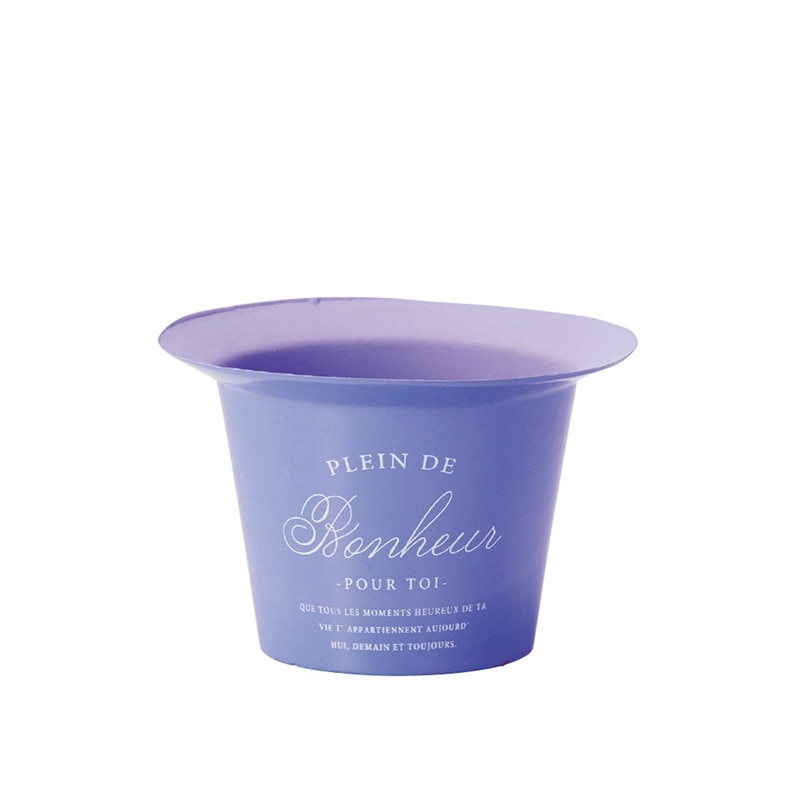 ケー・イー・アイ プラポット カラープリント L パープル 4654-PU 1個(ご注文単位10個)【直送品】