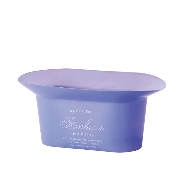 ケー・イー・アイ プラポット カラープリント オーバル パープル 4657-PU 1個(ご注文単位10個)【直送品】