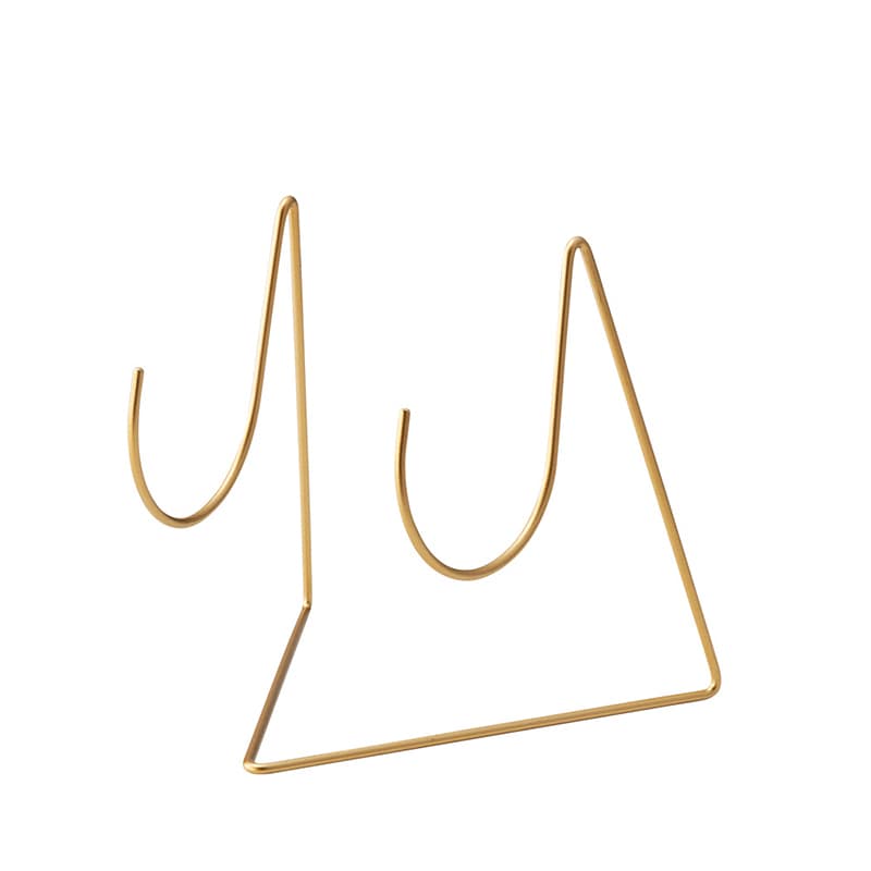 ケー・イー・アイ スタンド　ワイヤーリーススタンド 置き型　L　ゴールド 5024-A-GD 1個（ご注文単位2個）【直送品】