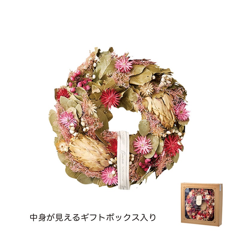 ケー・イー・アイ ナチュラルリース M　フォレストピンク 5033-B 1個（ご注文単位1個）【直送品】