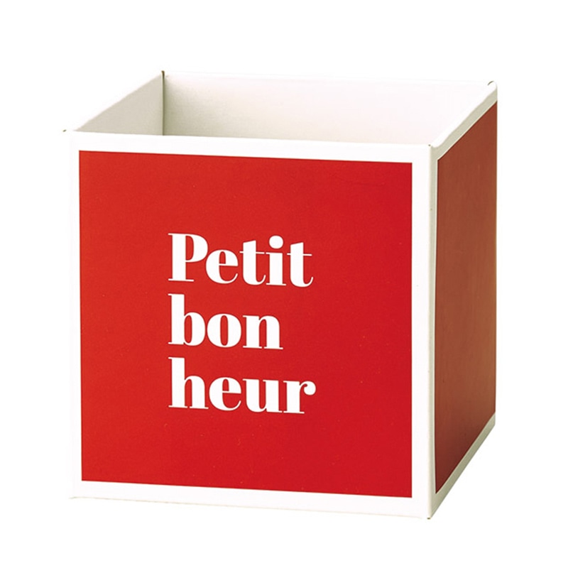 ケー・イー・アイ ワンタッチ組み立てボックス S　レッド 5059-RD 1個（ご注文単位10個）【直送品】