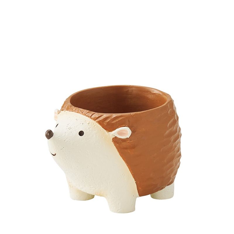ケー・イー・アイ リトルレジンポット 四つ足アニマル ハリネズミ 5145 1個(ご注文単位4個)【直送品】