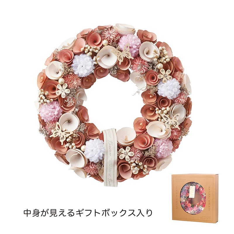 ケー・イー・アイ ナチュラルリース L　いちごみるく 5175-A 1個（ご注文単位1個）【直送品】