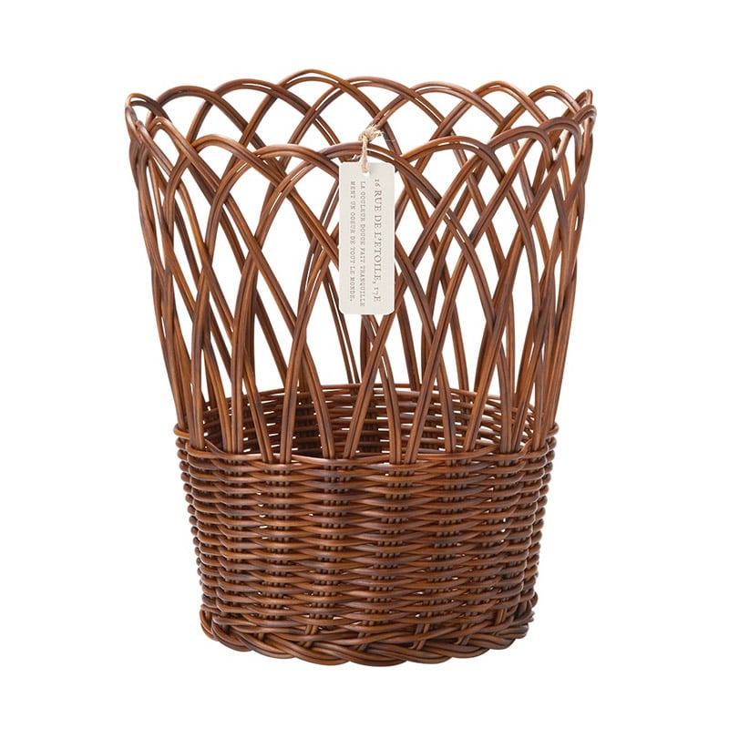 ケー・イー・アイ ウォータープルーフバスケット ラウンド LL ブラウン 5219-A-BR 1個(ご注文単位2個)【直送品】