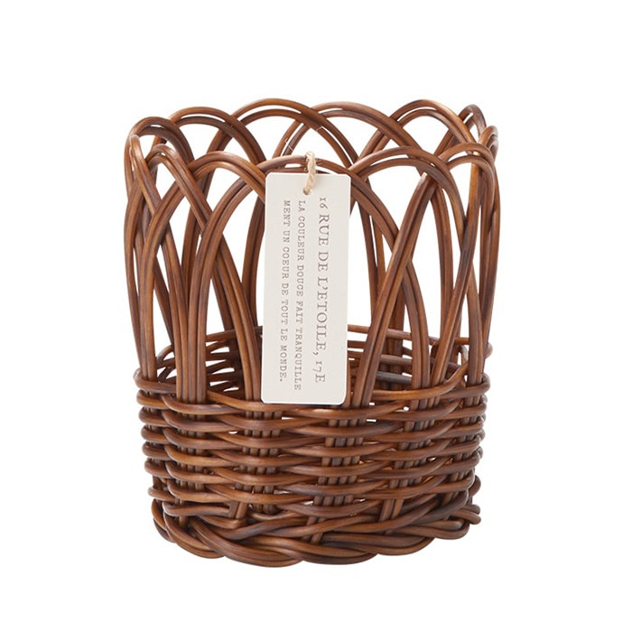 ケー・イー・アイ ウォータープルーフバスケット ラウンド S ブラウン 5219-D-BR 1個(ご注文単位4個)【直送品】