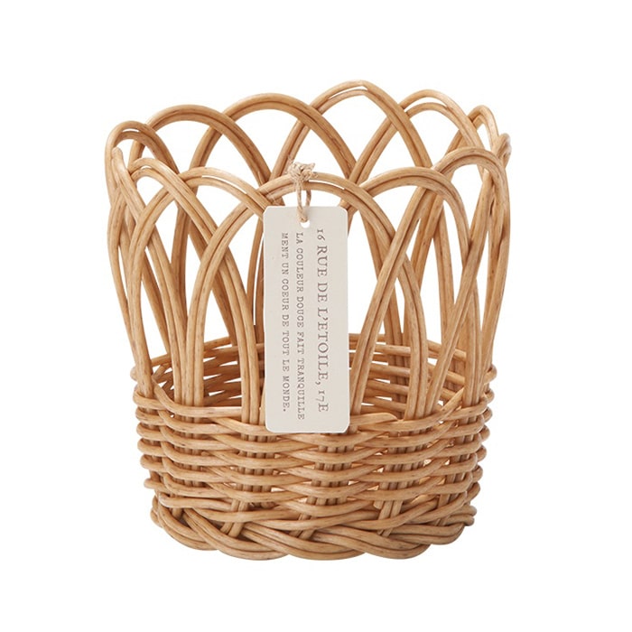 ケー・イー・アイ ウォータープルーフバスケット ラウンド S ナチュラル 5219-D-NA 1個(ご注文単位4個)【直送品】