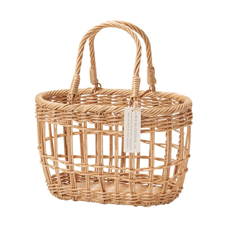 ケー・イー・アイ ウォータープルーフバスケット オーバル S ナチュラル 5220-B-NA 1個(ご注文単位2個)【直送品】