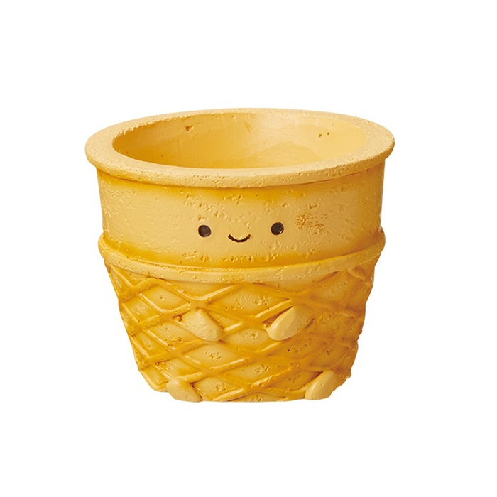 ケー・イー・アイ リトルレジンポット アイスコーン 5253 1個(ご注文単位6個)【直送品】