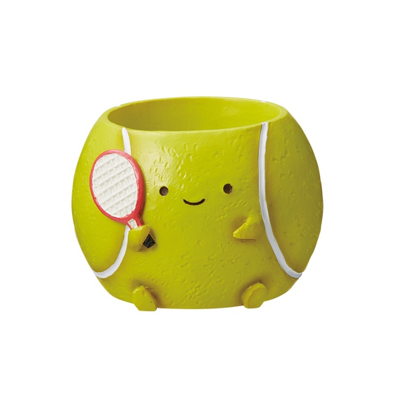 ケー・イー・アイ リトルレジンポット テニスボール 5256 1個(ご注文単位6個)【直送品】