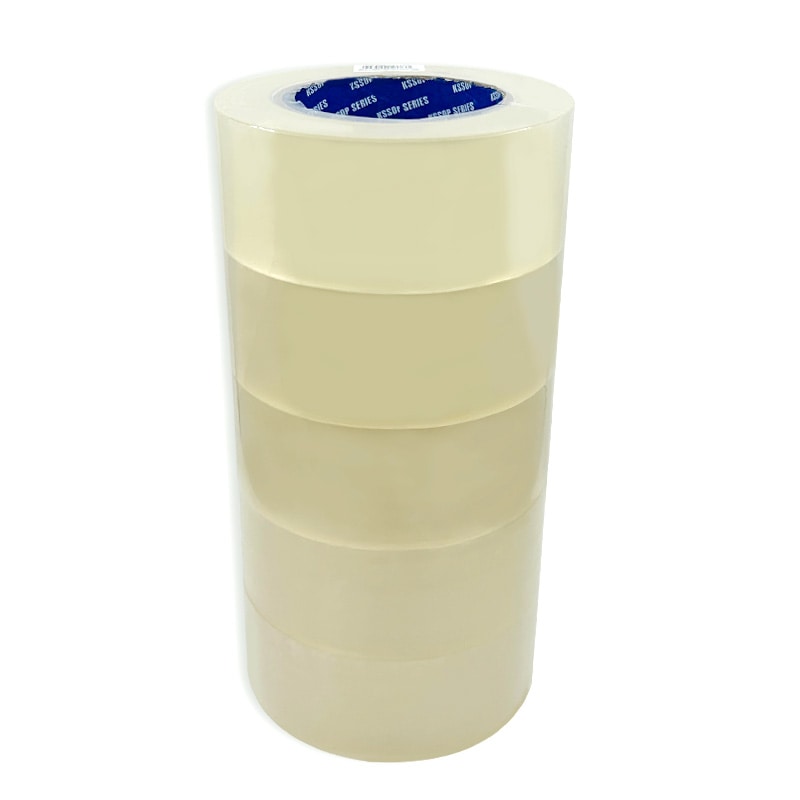 清和産業 梱包用OPPテープ 中厚：65ミクロン　幅48mm×100m  5巻/箱（ご注文単位10箱）【直送品】