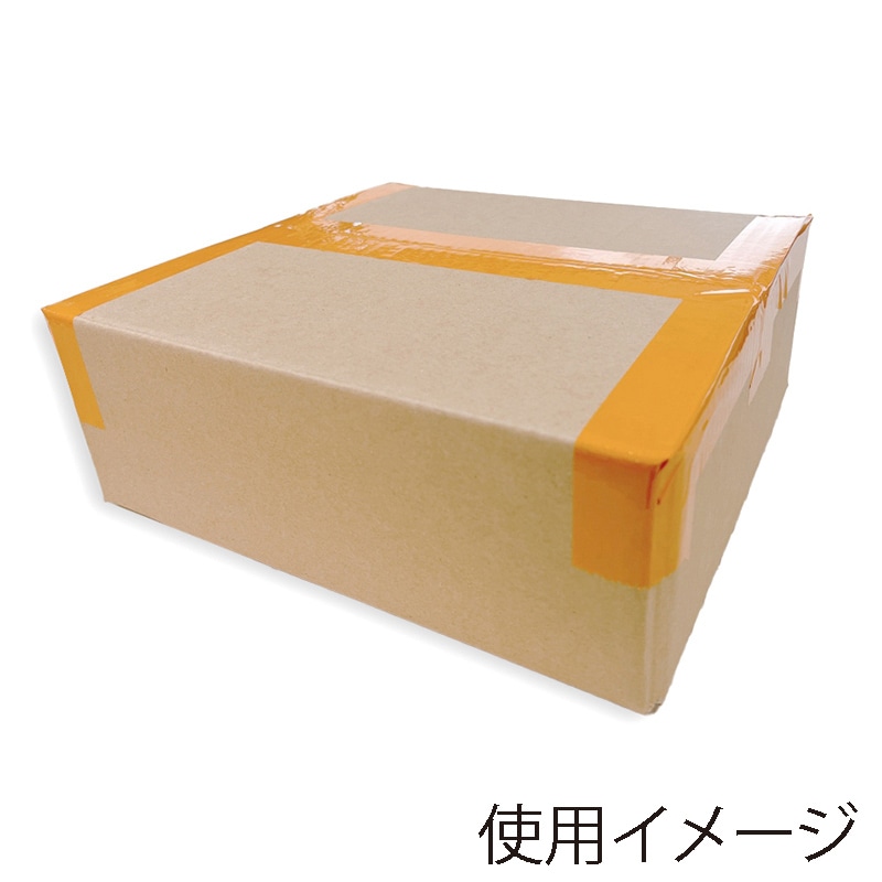 清和産業 梱包用OPPテープ カラー 48mm×100m オレンジ 1巻(ご注文単位5巻)【直送品】