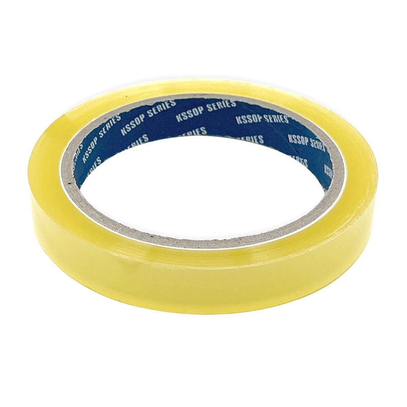 清和産業 軽包装用OPP粘着テープ 15mm×50m 10巻パック KSSOP-155010 10巻/束(ご注文単位20束)【直送品】