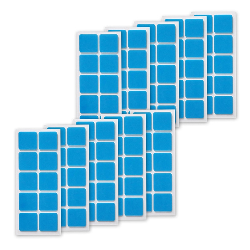 清和産業 くりぴた　はがせるポスターテープ　壁紙用 S　20mm角　10片×10シート KRPT-KBS100 1パック（ご注文単位1パック）【直送品】