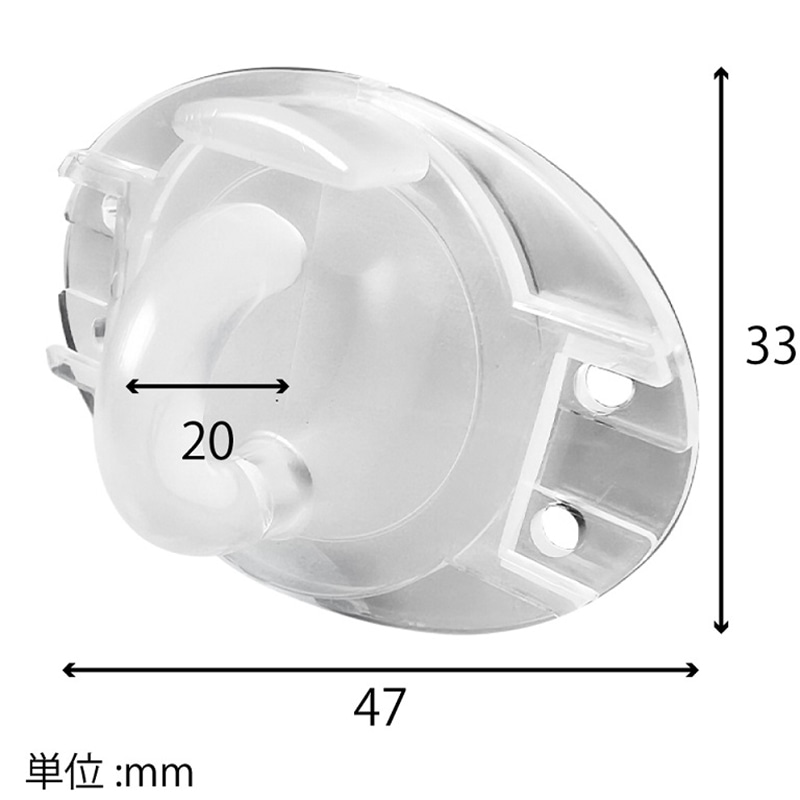 清和産業 ディスプレイ用フック 天デコフック 壁紙用 500g 1個入 STH-004 1パック(ご注文単位240パック)【直送品】