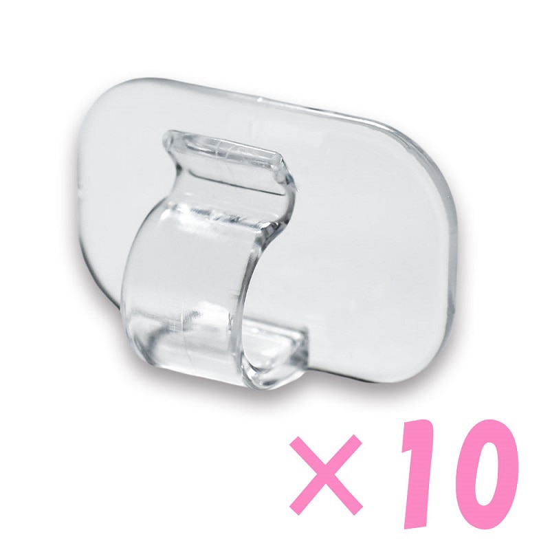 清和産業 ディスプレイ用フック　天デコフック 壁紙用　30g　10個入 STH-001-10 1パック（ご注文単位240パック）【直送品】