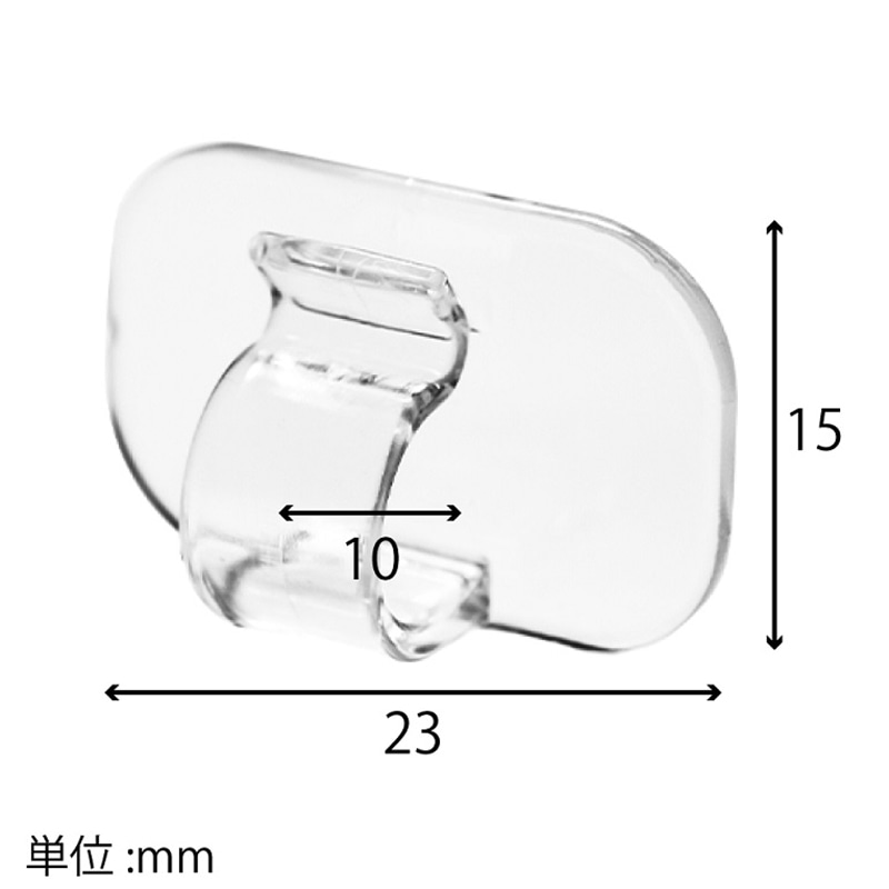 清和産業 ディスプレイ用フック 天デコフック 壁紙用 30g 10個入 STH-001-10 1パック(ご注文単位240パック)【直送品】