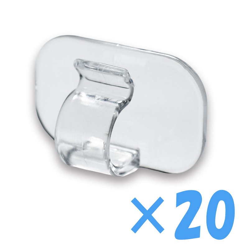 清和産業 ディスプレイ用フック　天デコフック 壁紙用　30g　20個入 STH-001-20 1パック（ご注文単位240パック）【直送品】