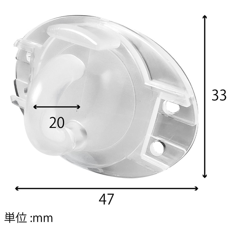 清和産業 ディスプレイ用フック 天デコフック 壁紙用 500g 5個入 STH-004-05 1パック(ご注文単位240パック)【直送品】