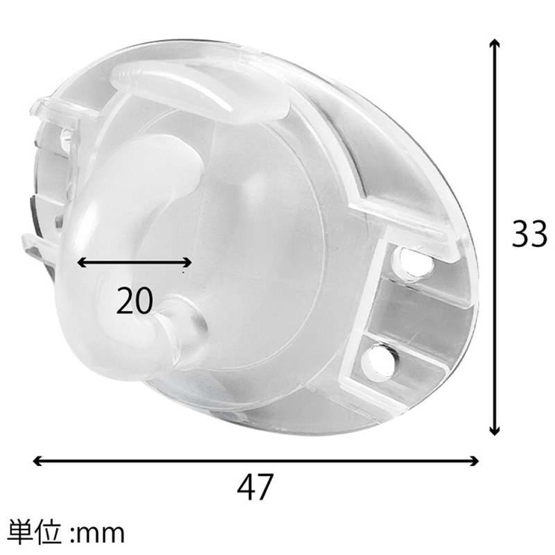 清和産業 ディスプレイ用フック 天デコフック 壁紙用 500g 10個入 STH-004-10 1パック(ご注文単位240パック)【直送品】