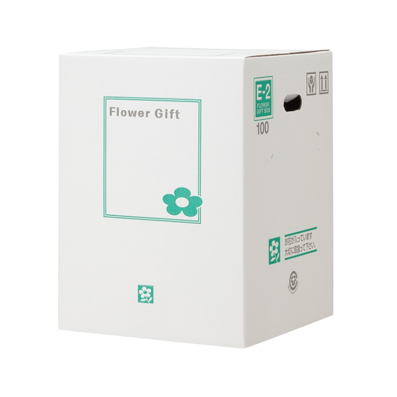 新光 フラワーギフトボックス E-2（100） パッド付 1枚（ご注文単位40枚）【直送品】