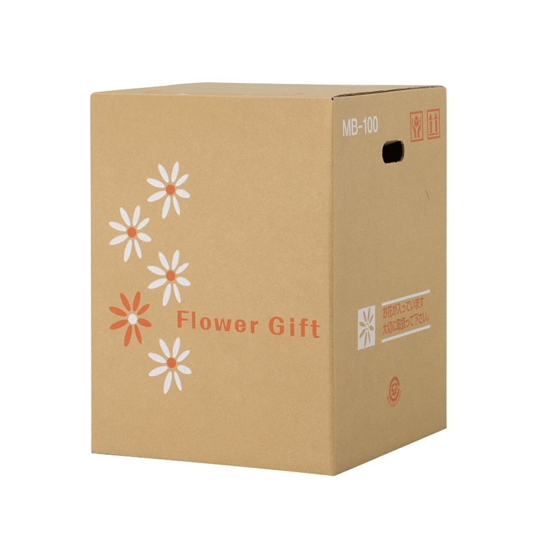 新光 フラワーギフトボックス MB-100（100） パッド付 1枚（ご注文単位40枚）【直送品】