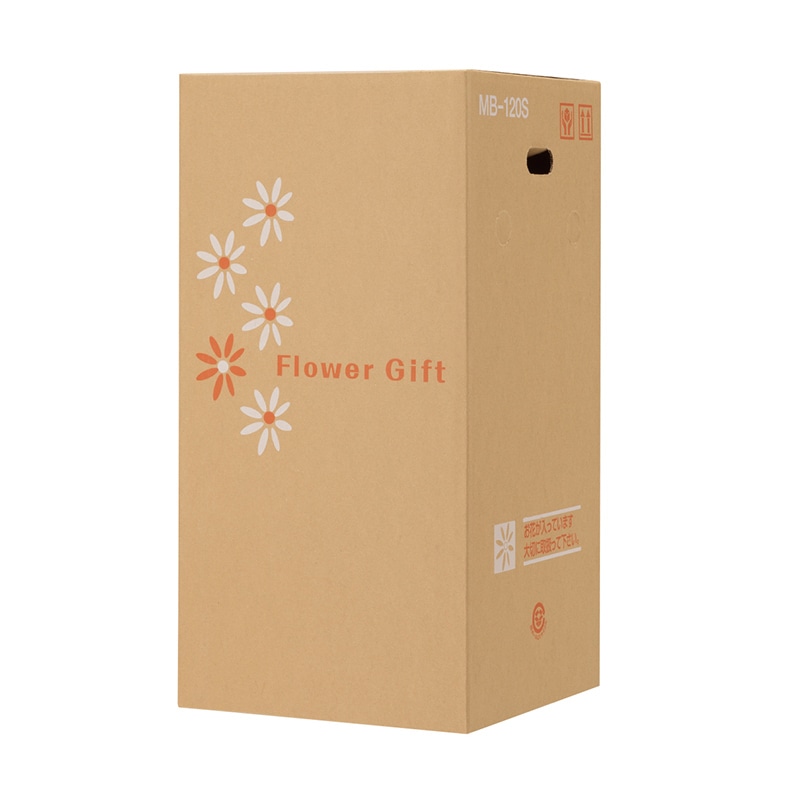 新光 フラワーギフトボックス MB-120S（120） カットテープ付き・パッド付 1枚（ご注文単位30枚）【直送品】