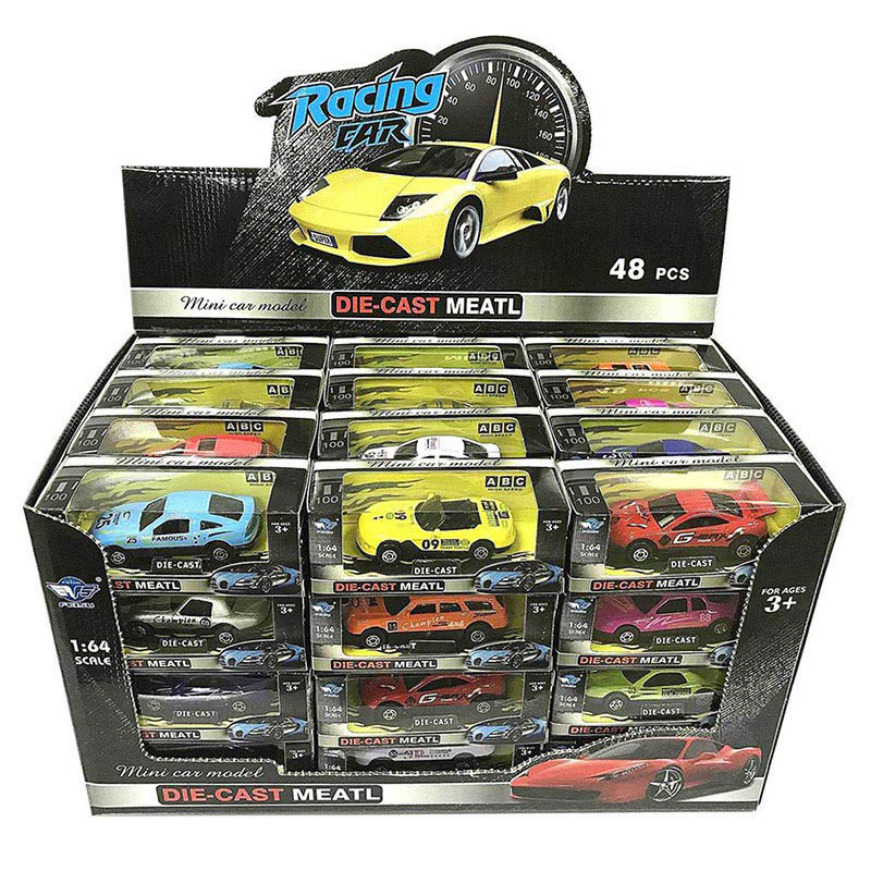 ファースト・アロー ダイキャスト製 1:64 ミニレーシングカー 12種アソート 201-061 1個(ご注文単位48個)【直送品】