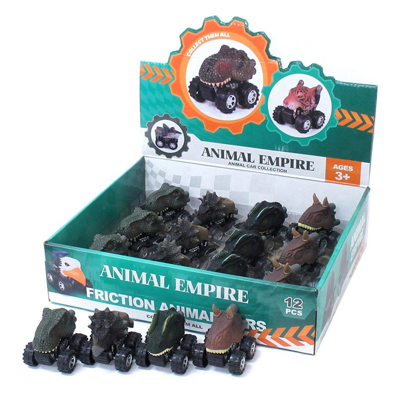 ファースト・アロー リアル恐竜レーシング 4種アソート 201-681 1個(ご注文単位12個)【直送品】