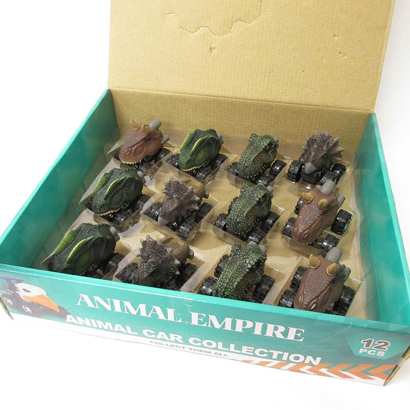 ファースト・アロー リアル恐竜レーシング 4種アソート 201-681 1個(ご注文単位12個)【直送品】