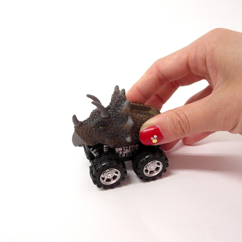 ファースト・アロー リアル恐竜レーシング 4種アソート 201-681 1個(ご注文単位12個)【直送品】