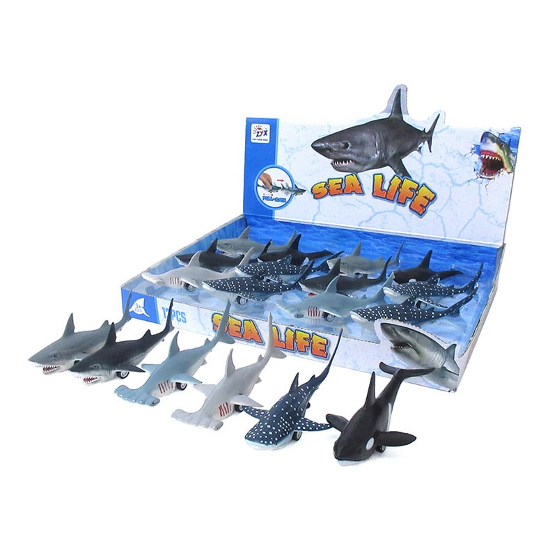 ファースト・アロー ワイルドシーアニマル プルバック 6種アソート 201-690 1個(ご注文単位12個)【直送品】