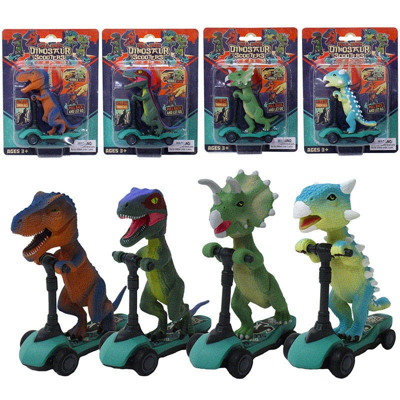 ファースト・アロー プルバックダイナソースクーター 4種アソート 201-691 1個(ご注文単位36個)【直送品】