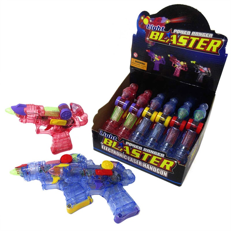 ファースト・アロー 光るシースルーピストル 2色アソート 203-200 1個(ご注文単位6個)【直送品】