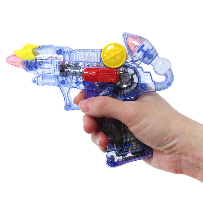 ファースト・アロー 光るシースルーピストル 2色アソート 203-200 1個(ご注文単位6個)【直送品】