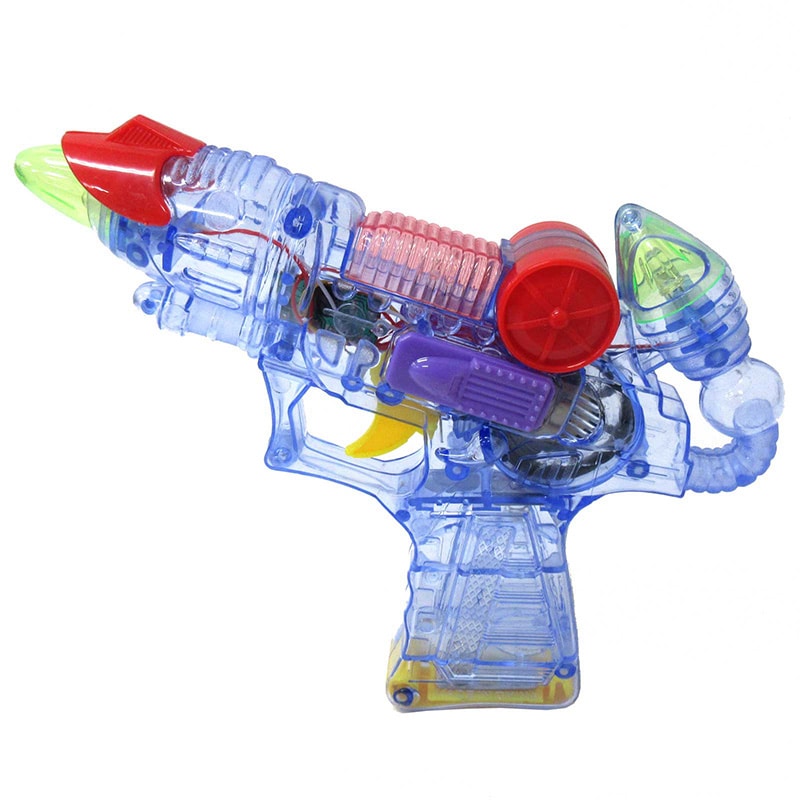 ファースト・アロー 光るシースルーピストル 2色アソート 203-200 1個(ご注文単位6個)【直送品】