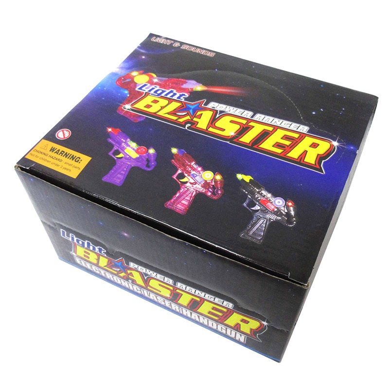 ファースト・アロー 光るシースルーピストル 2色アソート 203-200 1個(ご注文単位6個)【直送品】