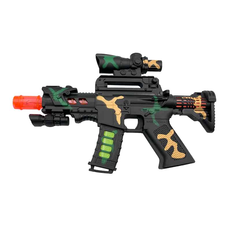 ファースト・アロー 光&音 アーミーサウンドガン 203-271 1個（ご注文単位24個）【直送品】