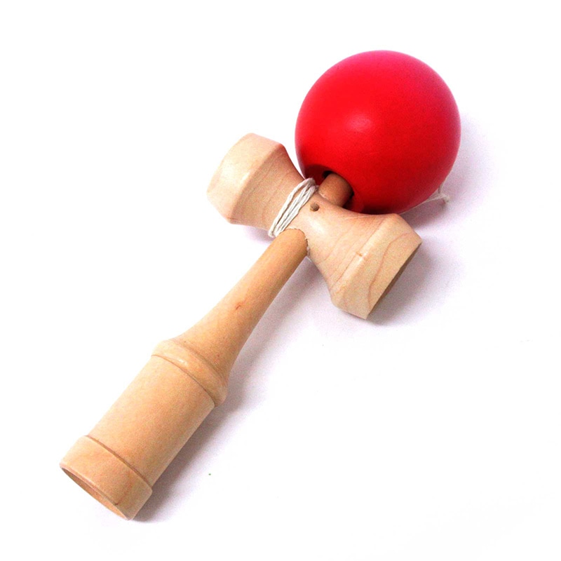 ファースト・アロー 木製 カラーけん玉 3色アソート 303-151 1個(ご注文単位24個)【直送品】