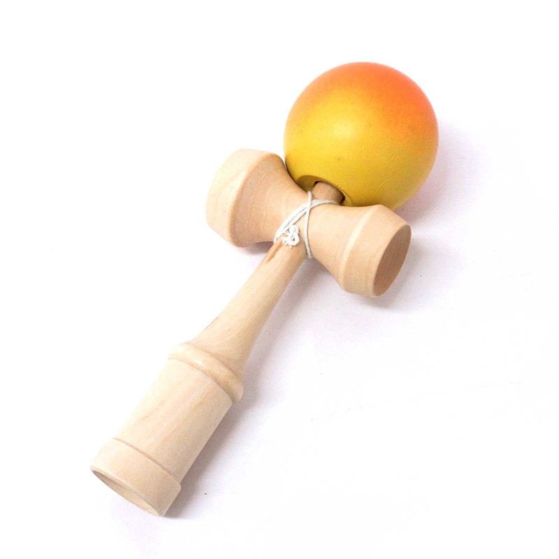 ファースト・アロー 木製 カラーけん玉 3色アソート 303-151 1個(ご注文単位24個)【直送品】