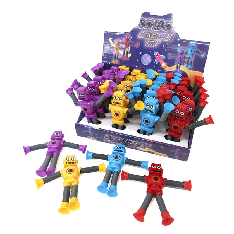 ファースト・アロー スーパーのびるんだ~ロボ 4色アソート 206-108 1個(ご注文単位24個)【直送品】