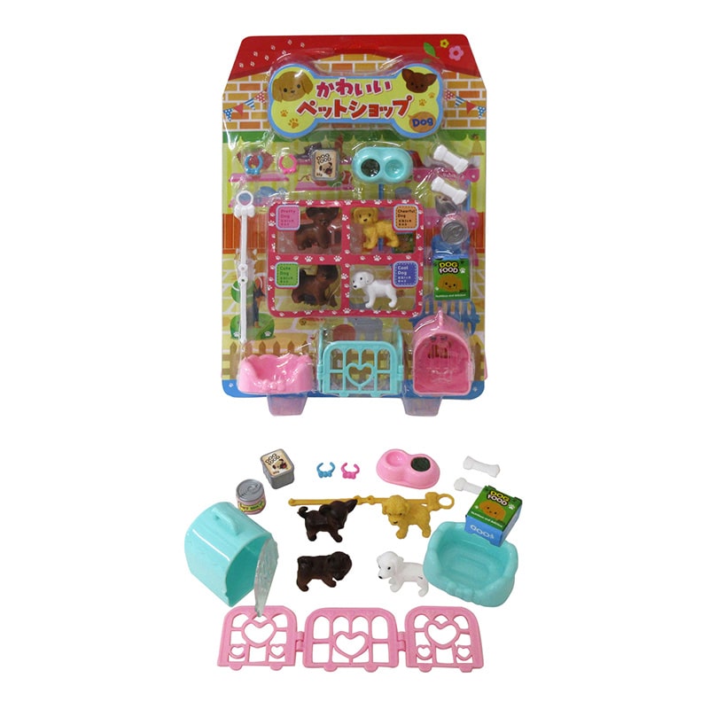 ファースト・アロー かわいいペットショップ ドッグ 2色アソート 206-266 1個(ご注文単位12個)【直送品】