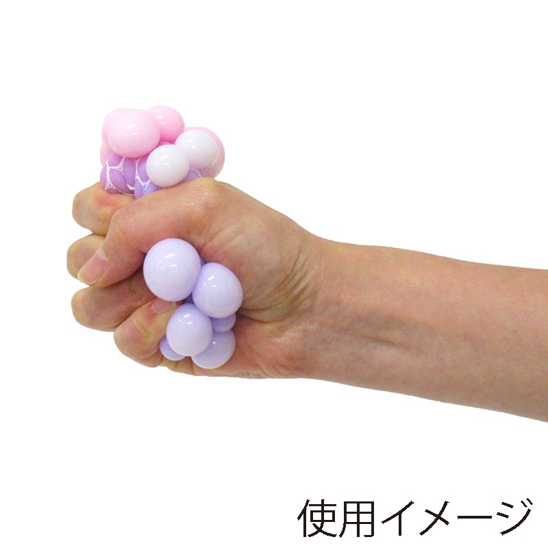 ファースト・アロー レインボーにぎにぎボール パステル 4色アソート 206-301 1個(ご注文単位12個)【直送品】
